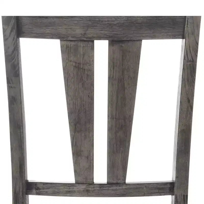 Set da pranzo quadrato in rovere grigio da 5 pezzi, 4-6 posti a sedere