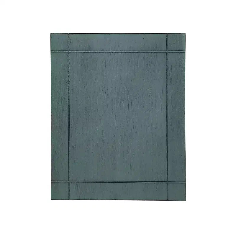Tavolino quadrato grigio/verde acqua/marrone con spazio per riporre oggetti, per 1 persona