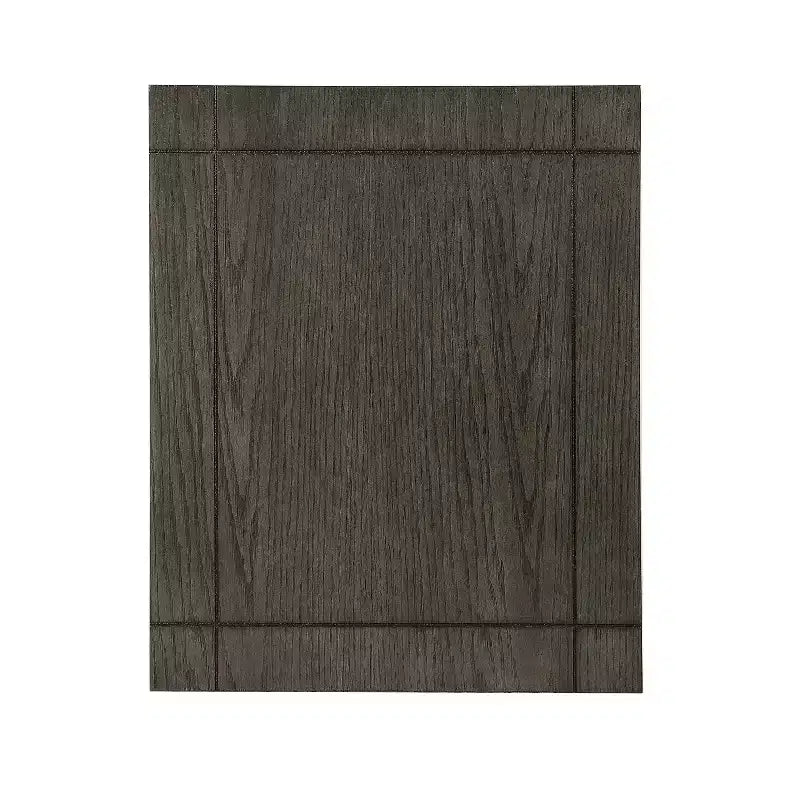 Tavolino quadrato grigio/verde acqua/marrone con spazio per riporre oggetti, per 1 persona
