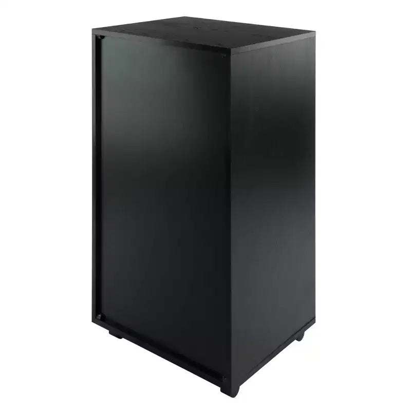 Cassettiera a 7 cassetti con rotelle, nero/bianco, unità singola