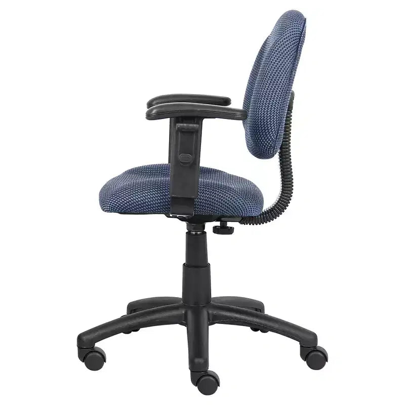 Sedia da ufficio posturale con braccioli regolabili (Nero/Blu/Bordeaux/Grigio) – Seduta singola