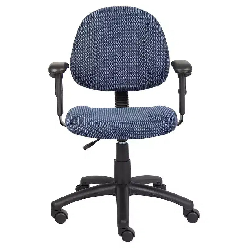 Sedia da ufficio posturale con braccioli regolabili (Nero/Blu/Bordeaux/Grigio) – Seduta singola