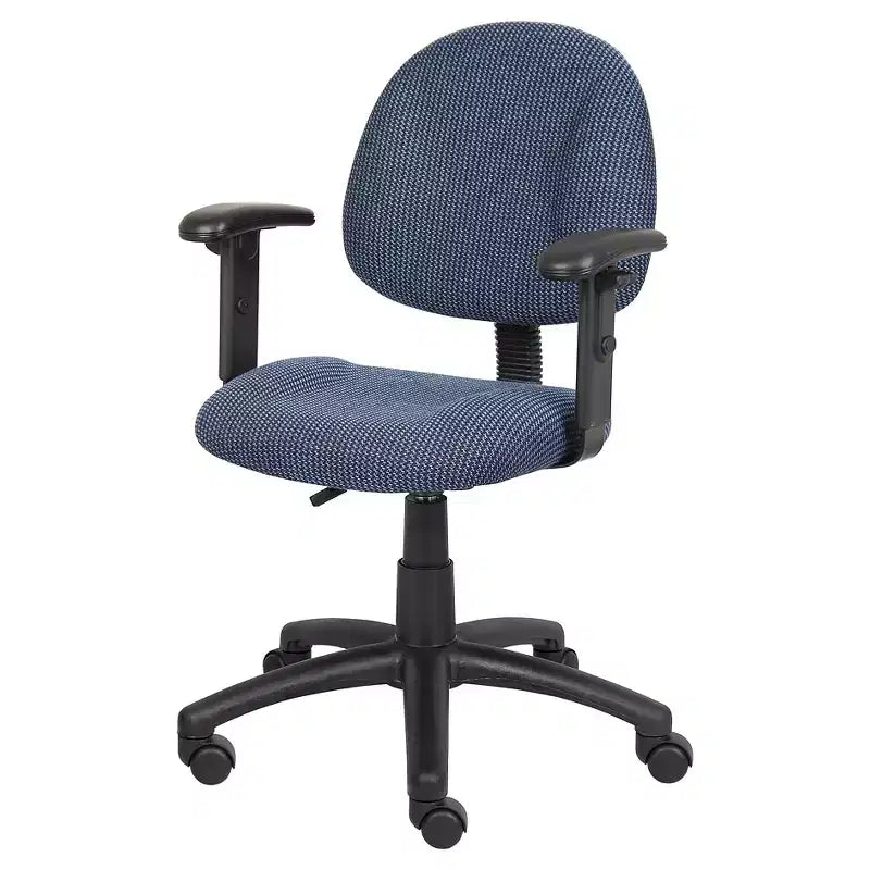 Sedia da ufficio posturale con braccioli regolabili (Nero/Blu/Bordeaux/Grigio) – Seduta singola