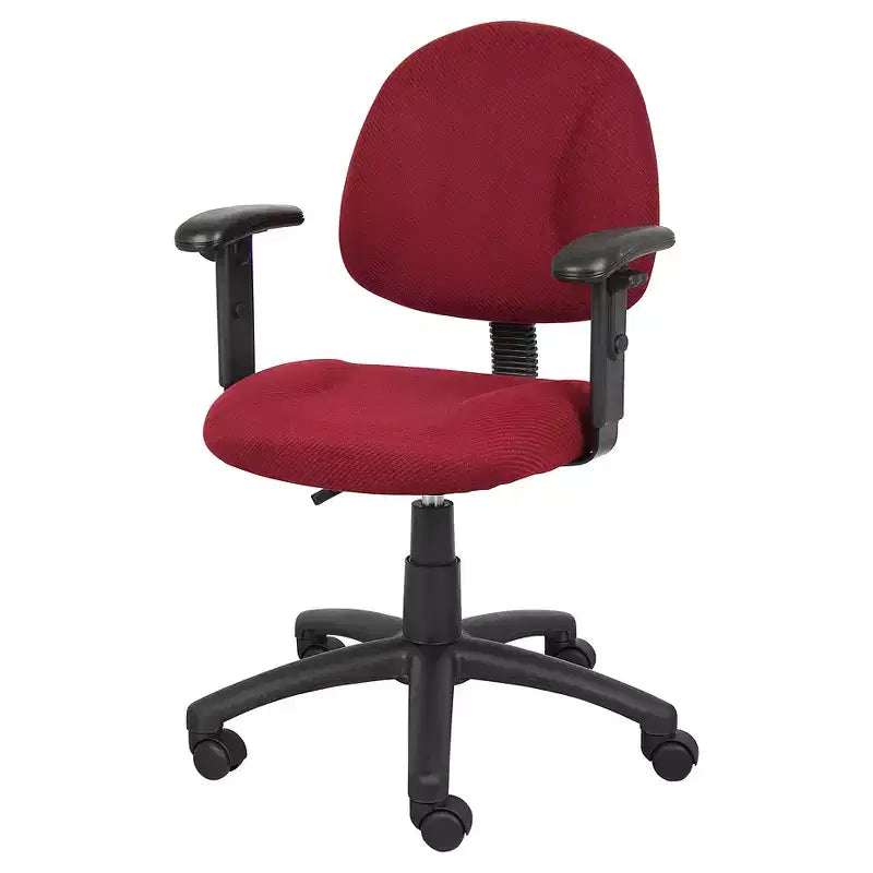 Sedia da ufficio posturale con braccioli regolabili (Nero/Blu/Bordeaux/Grigio) – Seduta singola
